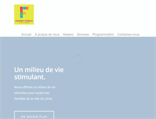 Tablet Screenshot of maisonfamille.net